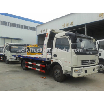 2015 Precio de fábrica Dongfeng 4 toneladas de China camión de remolque, 4x4 remolque camión wrecker